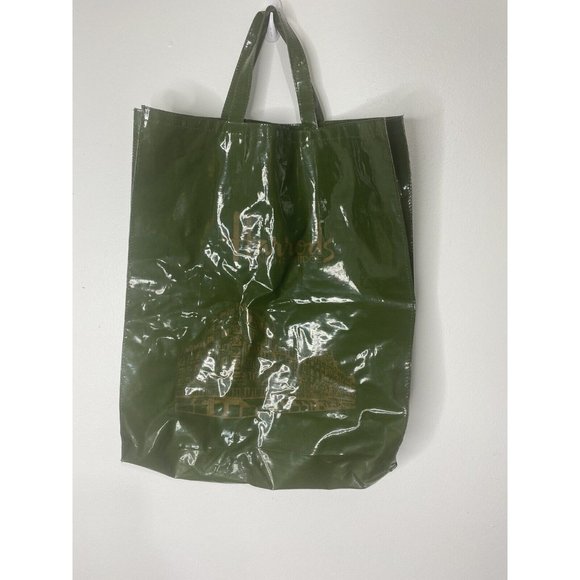 Harrods Bags Vintage Harrods Dark Olive Green Knightsbridge Tote